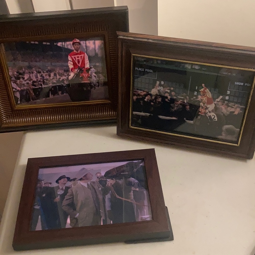 Sea Biscuit movie photos in 3 Framed 5 x 7 photos